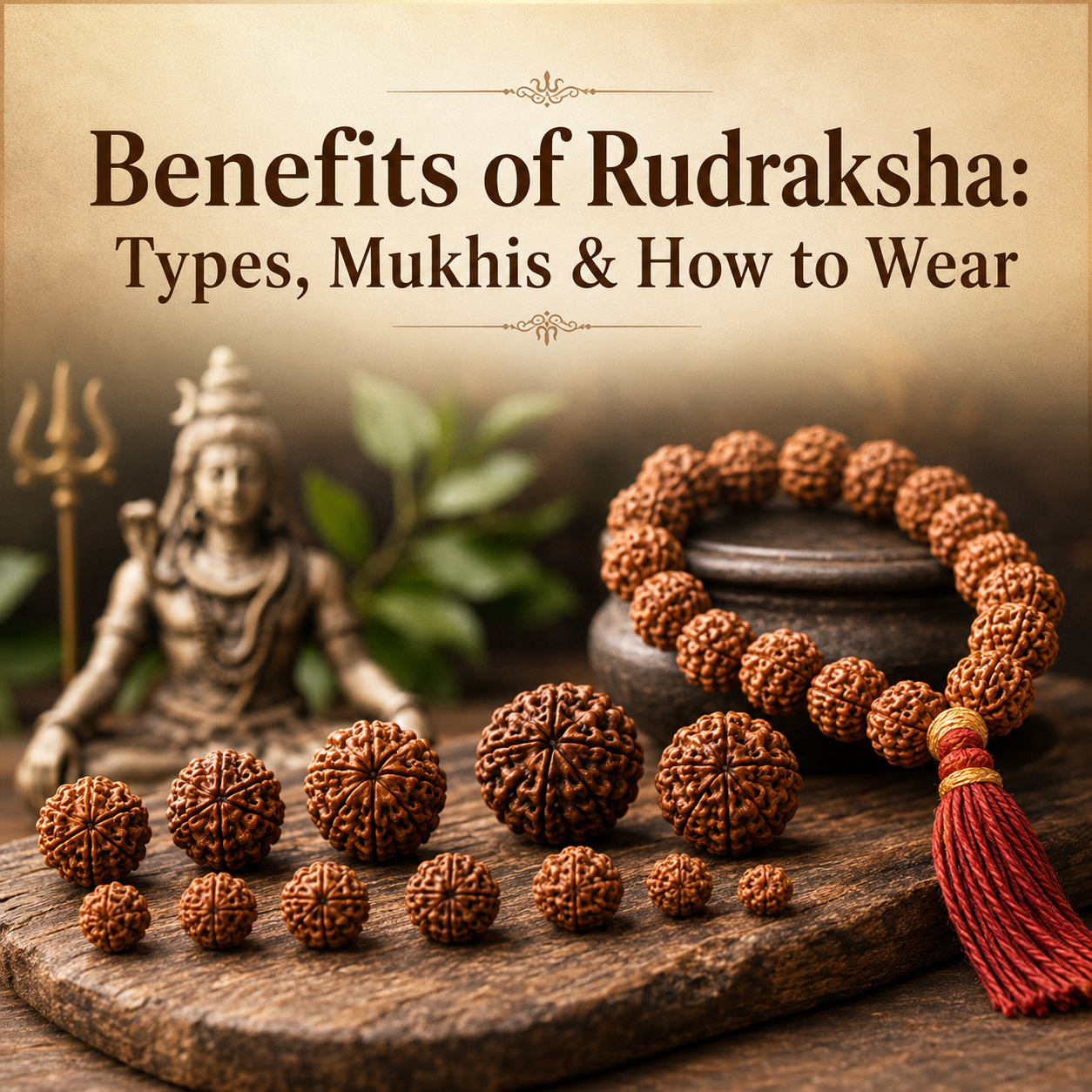 Benefits of Rudraksha: Types, Mukhis & How to Wear