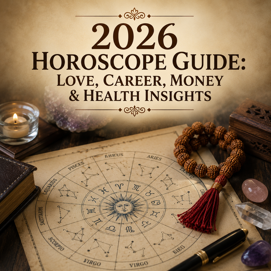 2026 Horoscope Guide: Love, Career, Money & Health Insights