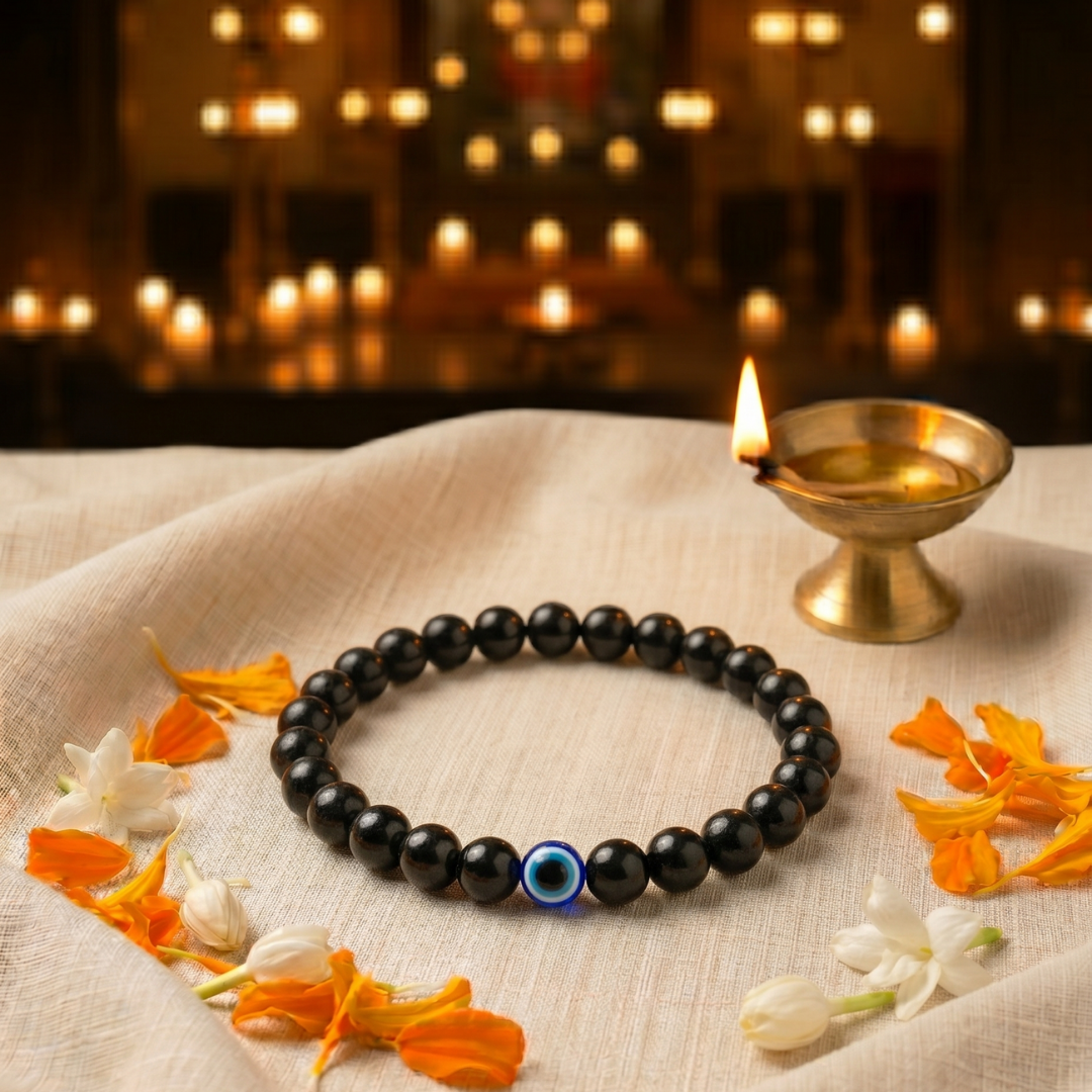 Black Evil Eye Bracelet