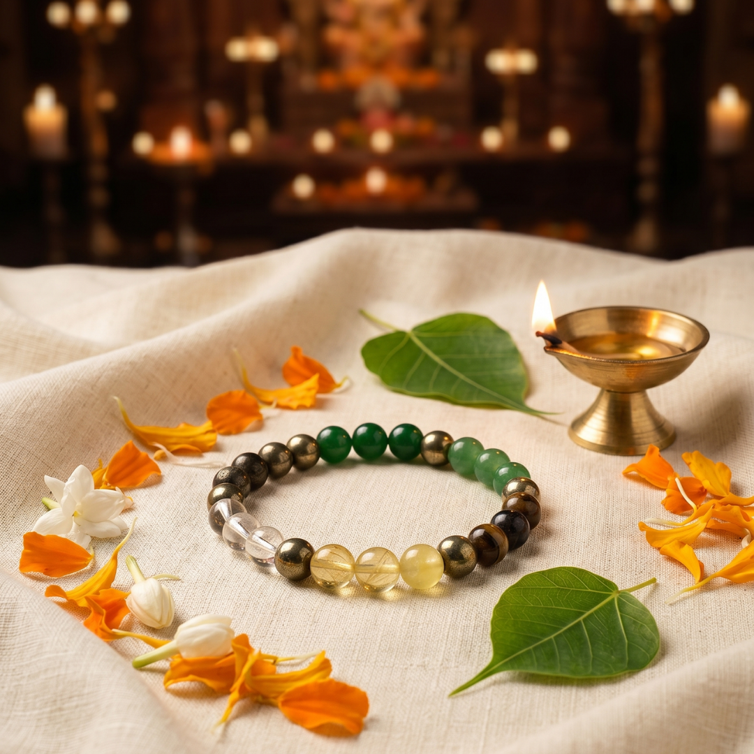 Money Magnet Stone Bracelet