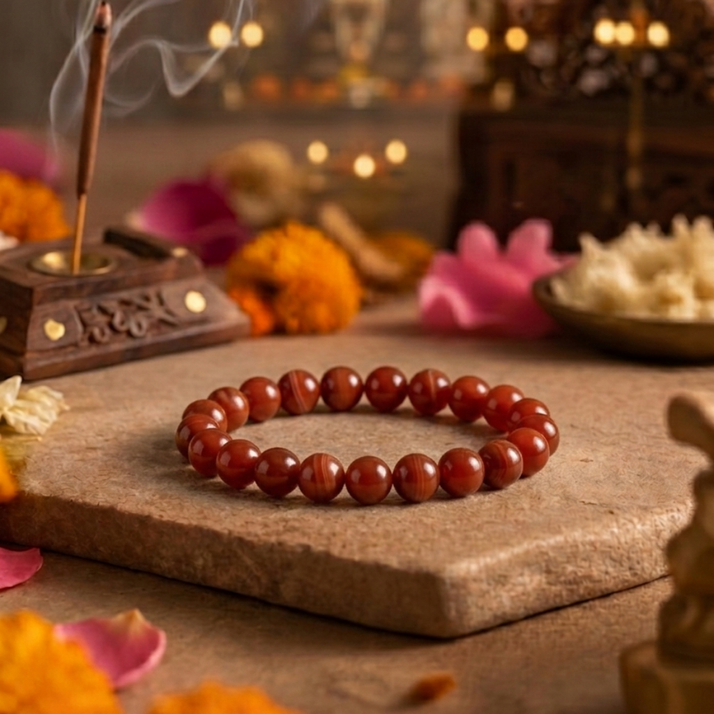 Red Onyx Bracelet