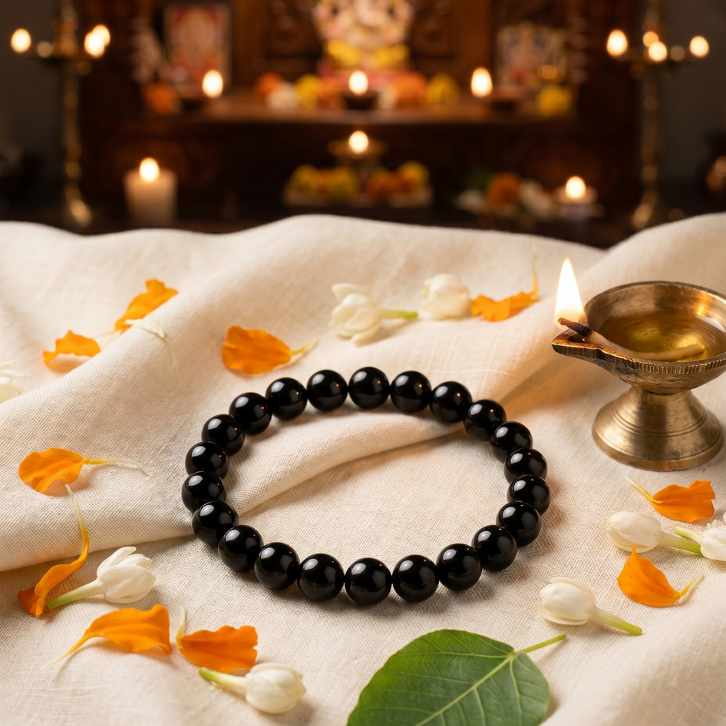 Black Obsidian Bracelet