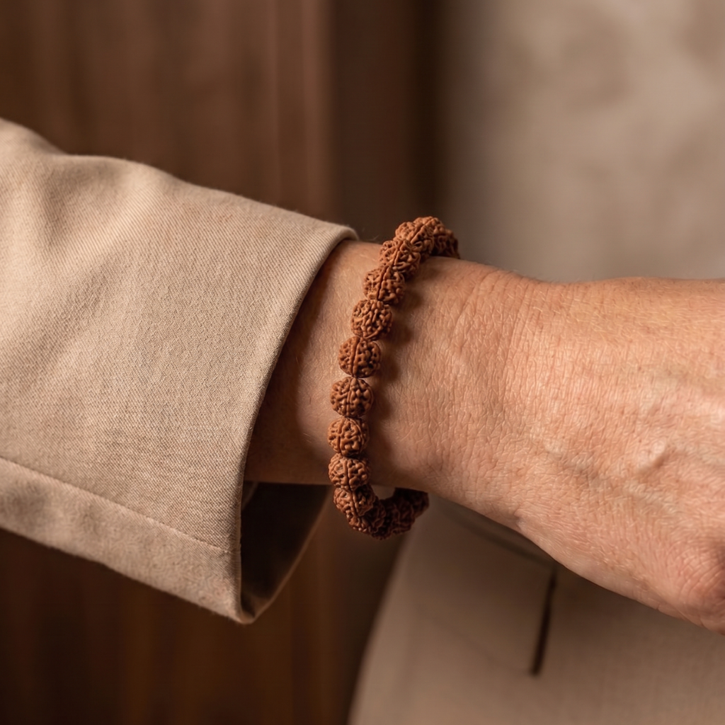 5 Mukhi Rudraksha Bracelet