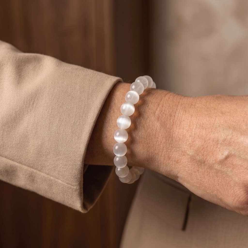 Selenite Bracelet
