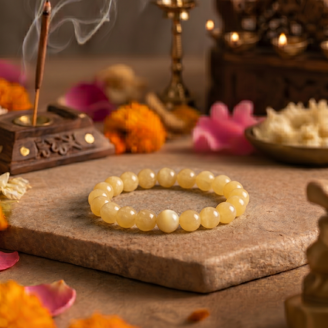Yellow Calcite Bracelet