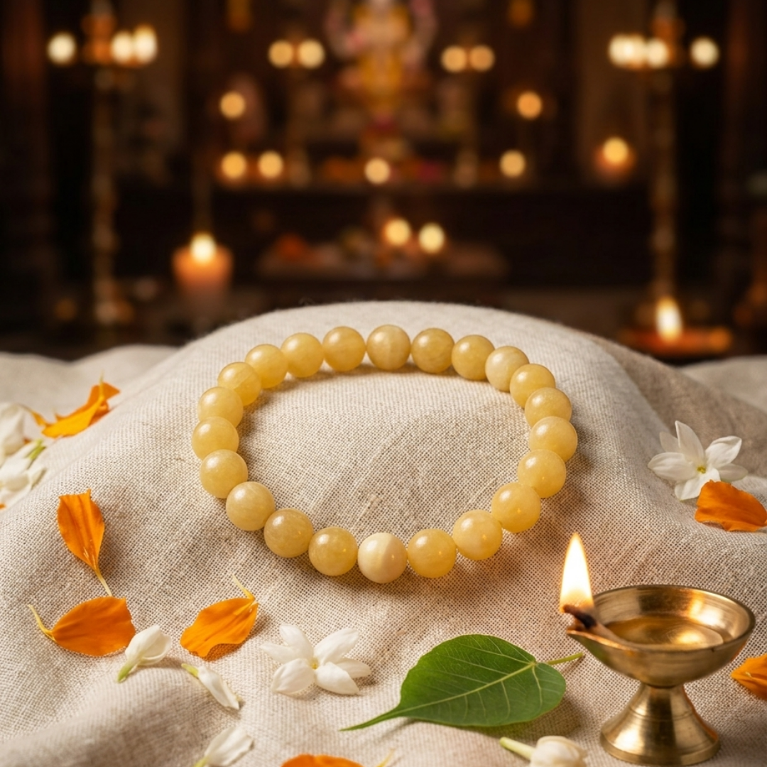 Yellow Calcite Bracelet