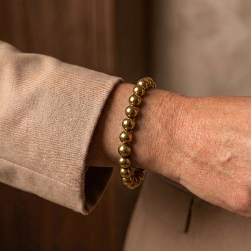 Golden Hematite Bracelet