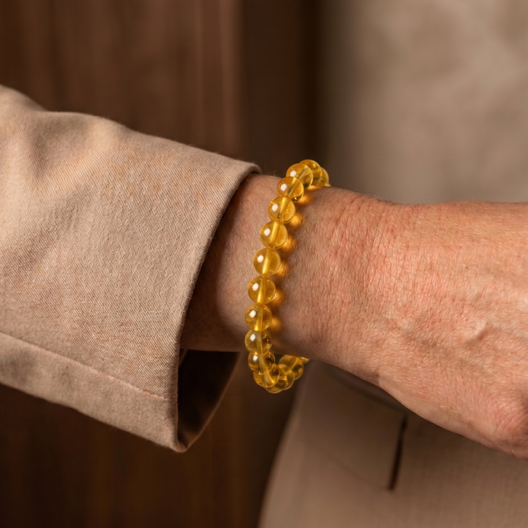 Heated Citrine Bracelet