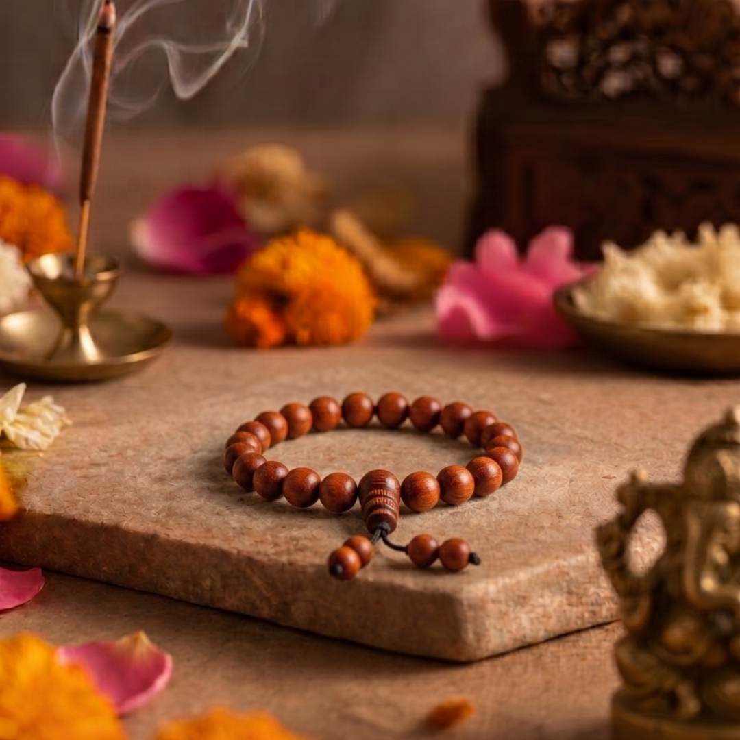 Red Sandalwood Bracelet