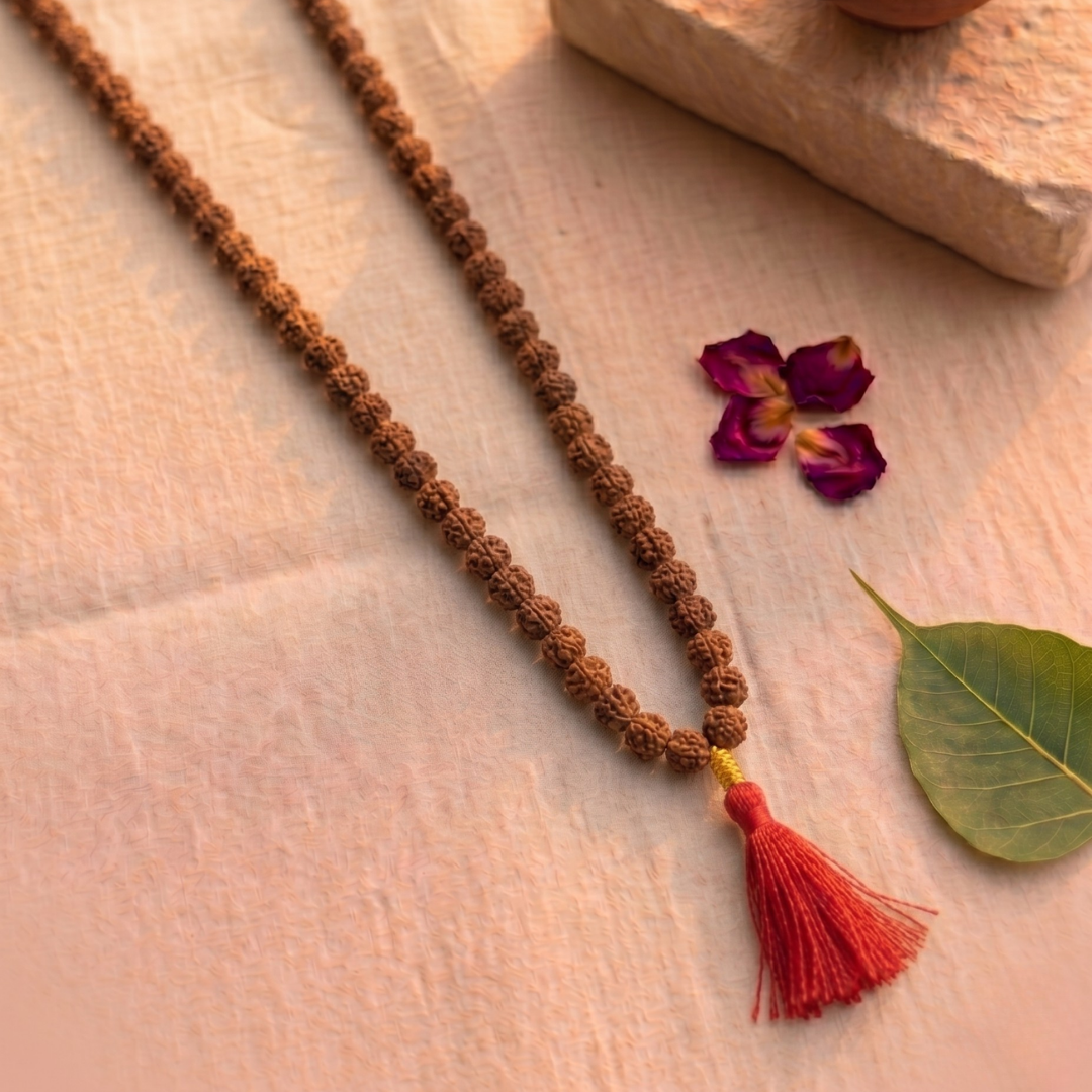 5 Mukhi Rudraksha Mala