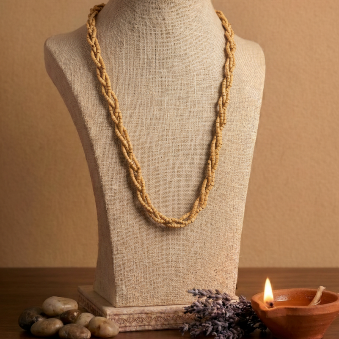 Tulsi Triple Cross Mala