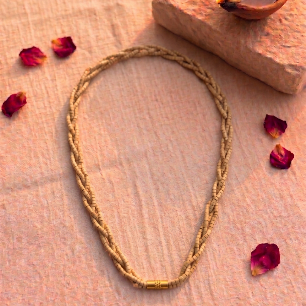 Tulsi Triple Cross Mala