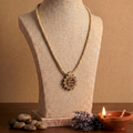 Shri Sita Ram Engraved Tulsi Mala