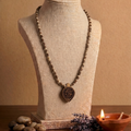 Shri Radha Engraved Pure Tulsi Mala