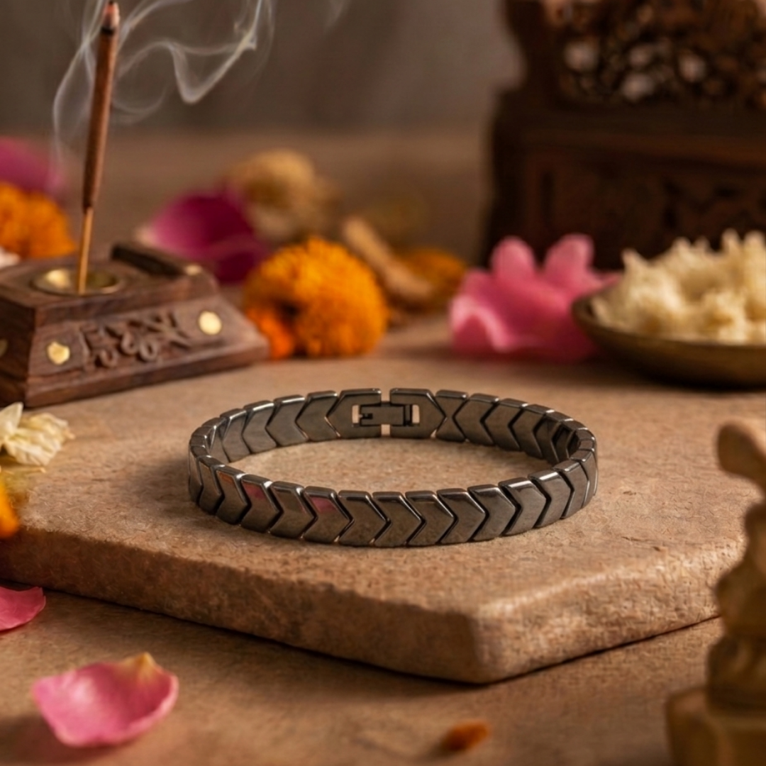 Hematite Arrow Bracelet